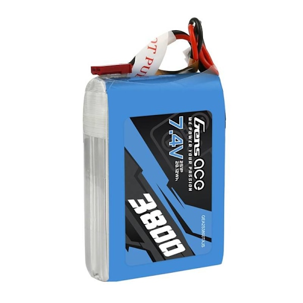 Batteri Gens Ace 3800mAh 7,4V 1C 2S1P till Taranis Q X7