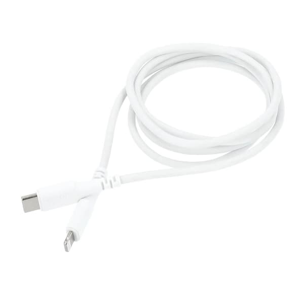 Ladekabel USB-C til Lightning 1m Hvid MFI C94