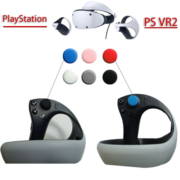 Joystick-näppäinsuojus PlayStation VR2 PSVR2:lle 1 pari Musta Musta