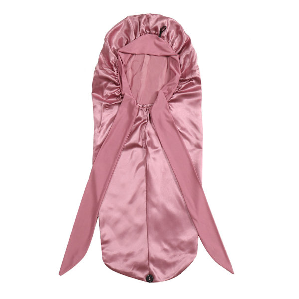 Sovmössa i Satäng med Rosett Rose guld