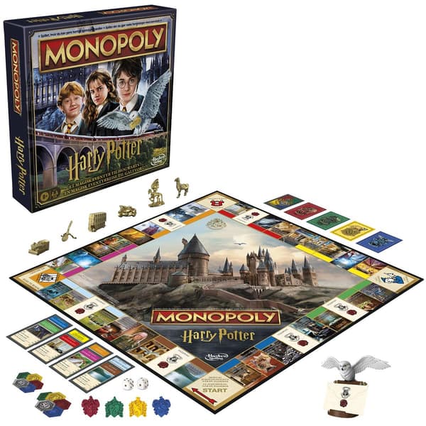 Brädspel Monopoly Harry Potter (DK/NO)