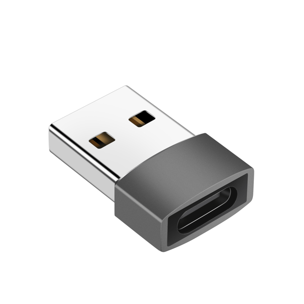USB-C–USB 2.0 -sovitin DarkGrey DarkGrey