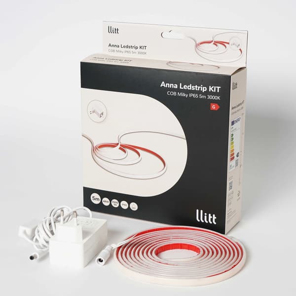 Anna Ledstrip kit COB-LED Milky IP65 5m?? 3000K???