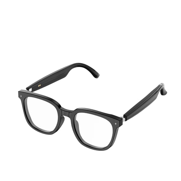 Smarte Bluetooth-briller HY-1009: Lyd & Billede med Stil Transparent Transparent