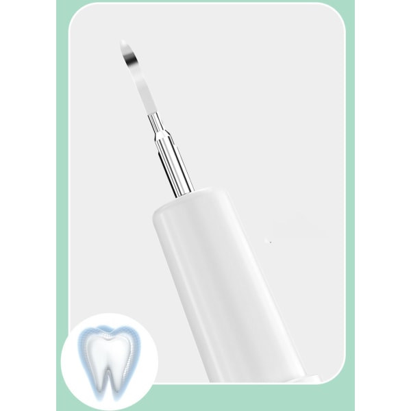 USB Genopladelig Dental Irrigator IPX6 Vandtæt 6 Modes Hvid