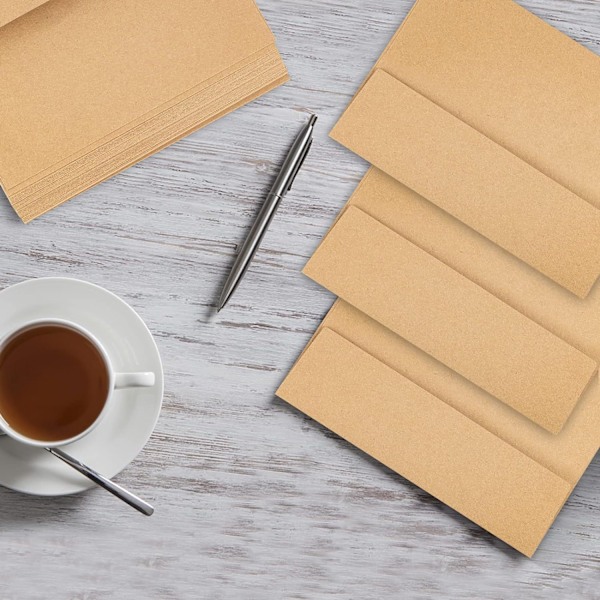 Rustika Kraftkuvert A4 (10,8x15,9 cm, 50-pack)