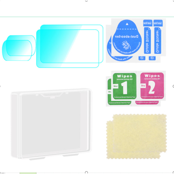 Objektivskydd i härdat glas för DJI Osmo Pocket 3 Transparent Transparent
