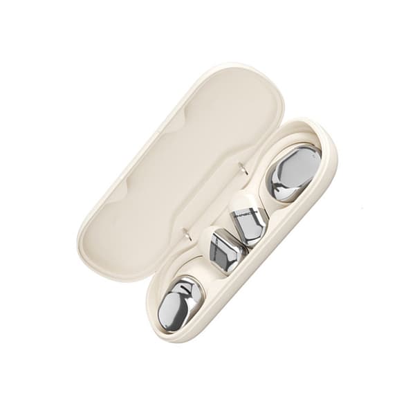 SHINECON Bluetooth 5.3 Hovedtelefoner White White