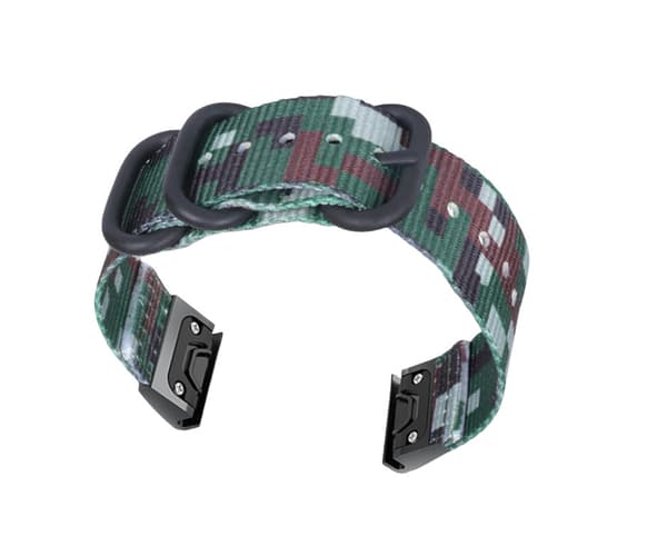 Garmin Quick Release Fenix 5X 6X Tactical Nylon -kellonhihna 26 mm 26 mm