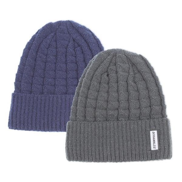 Vintermössa för män med fleecefoder - Varm termisk mössa för kallt väder Dark Blue Dark Blue