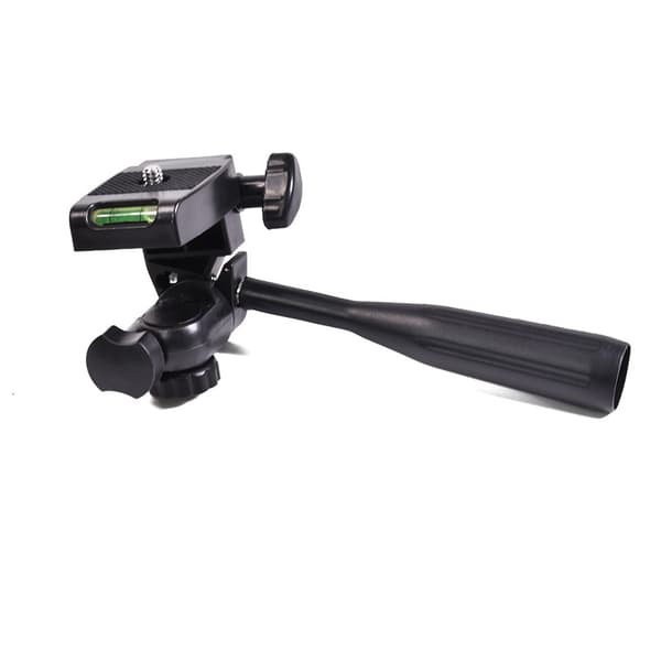 Stativfäste 1/4" skruv Black Black