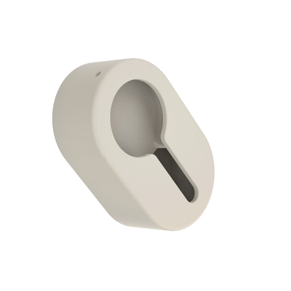 Starlight Silikone Beskyttelsesetui til Oura Ring Hvid