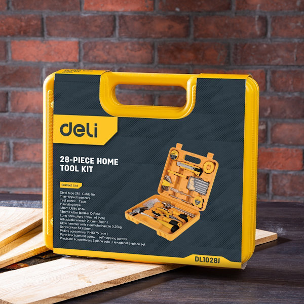 Hushållsverktygssats 28 st Deli Tools EDL1028J