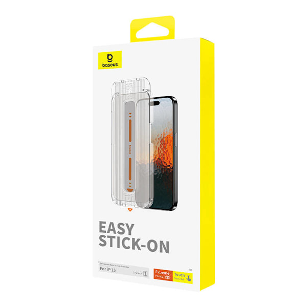 Integritetsskydd Härdat glas Baseus Sapphire iPhone 15