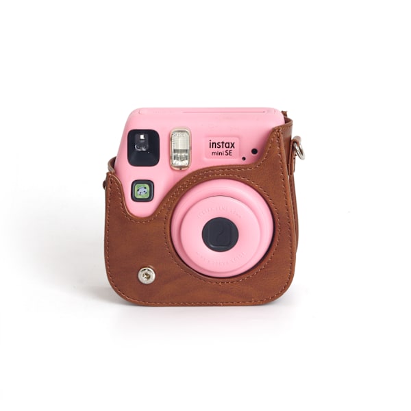 Vintage PU læder kamerataske til Instax Mini SE/7+