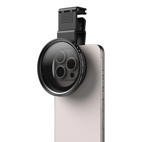 Mobilt klemmefilter Apexel HD Glas 67mm CPL