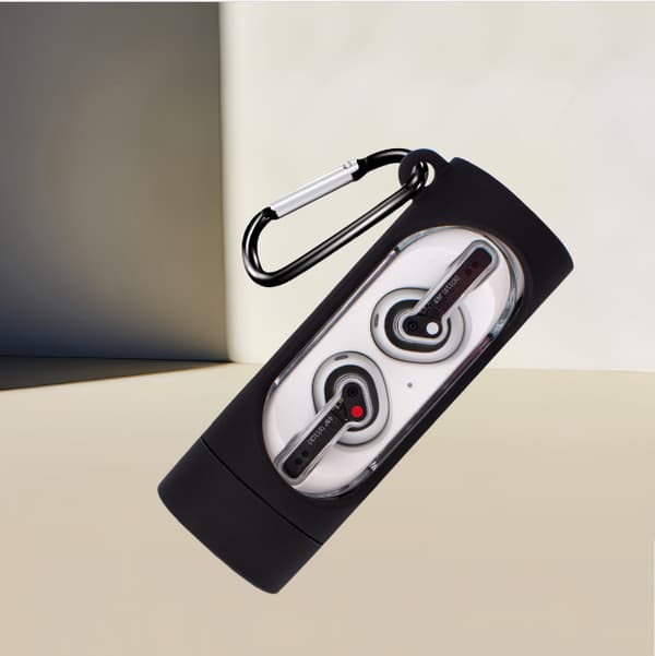 Silikonfodral för Nothing Ear Stick Protective Black Black