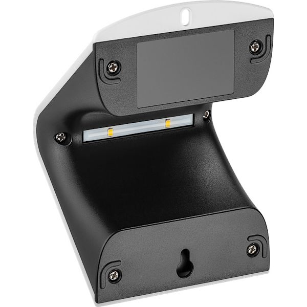 LED soldriven vägglampa med rörelsedetektor, 1,5 W