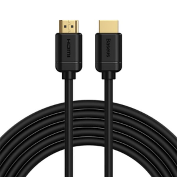 Baseus 2x HDMI 2.0 4K 60Hz-kabel, 3D, HDR, 18Gbps, 5m (svart)