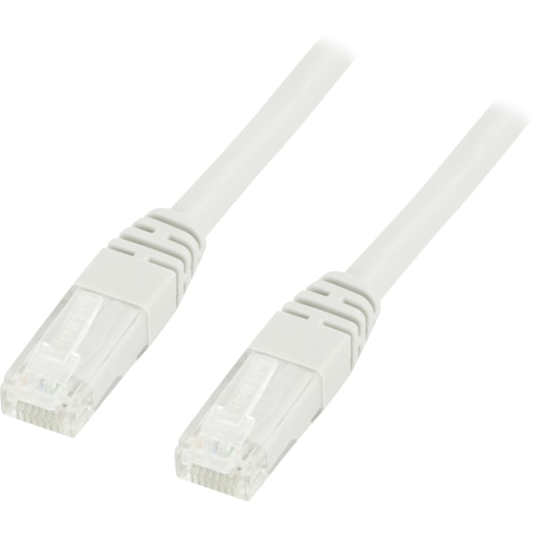 U/UTP Cat6 patch cable, LSZH, 0.5m, white