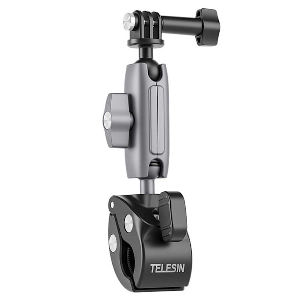 TELESIN Universal Handlebar Tube Clamp Mount för sportkameror (aluminium)