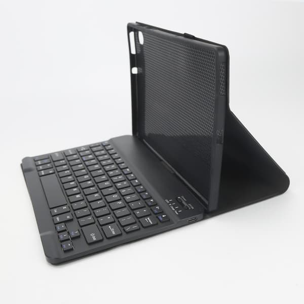 Sort Bluetooth-tastatur etui til Lenovo M10 Plus 10,3-tommer