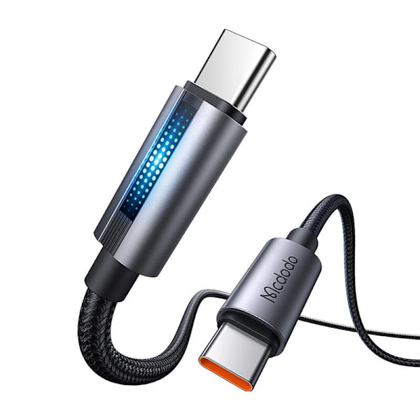 Mcdodo CA-5740 USB-C–USB-C-kaapeli, 100 W 1,2 m (musta)