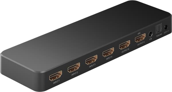 HDMI™ matrisomkopplare 4 till 2