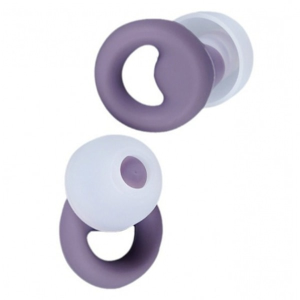 Violetta brusreducerande öronproppar - Sömn, Studier, Resor