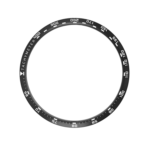Stilfuld Bezel til Amazfit GTR 47mm Sort