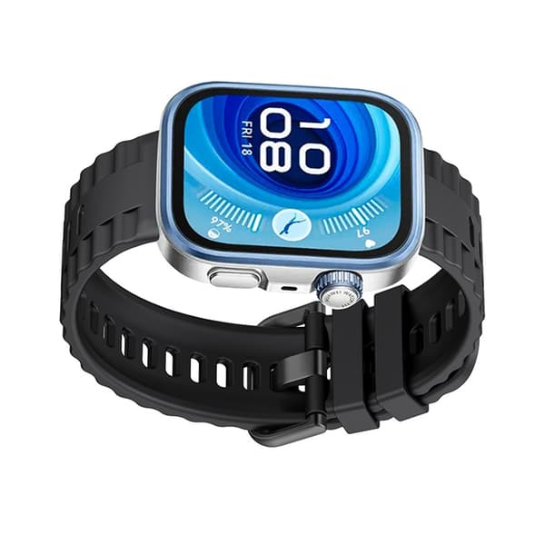 Silikoniranneke Kompatibel med Huawei Fit 4 Pro -urheilukelloon Black Black