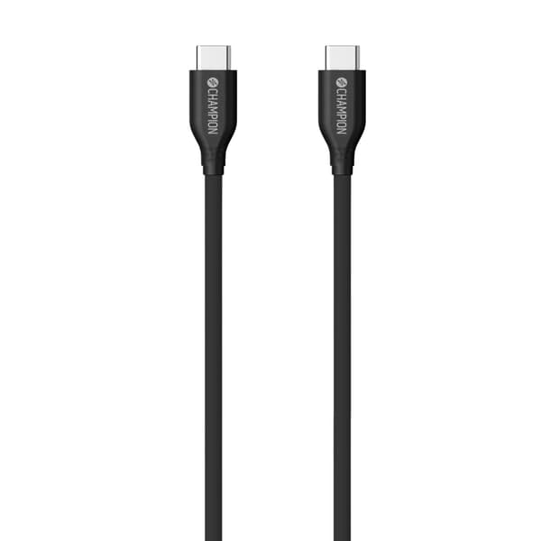 USB-C Kabel 60W 1m Sort
