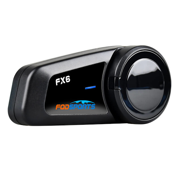 Fodsports FX6 motorcykel intercom tvåpack (svart)