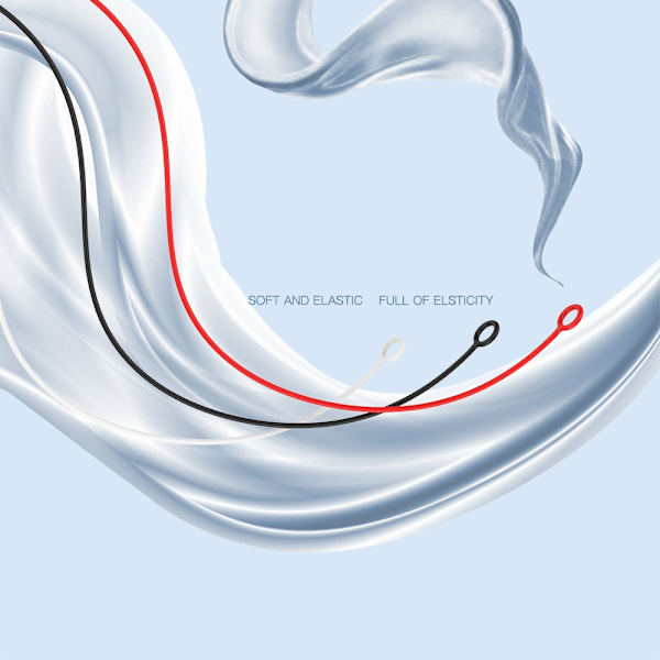 Øreprop Lanyard Anti-Lost stropper Rød