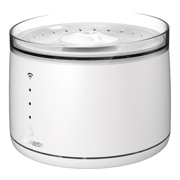 Vattenfontän för husdjur Dogness D07 1,8l (vit)