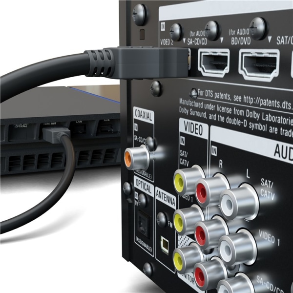 Höghastighets HDMI™-kabel med Ethernet (4K@60Hz)