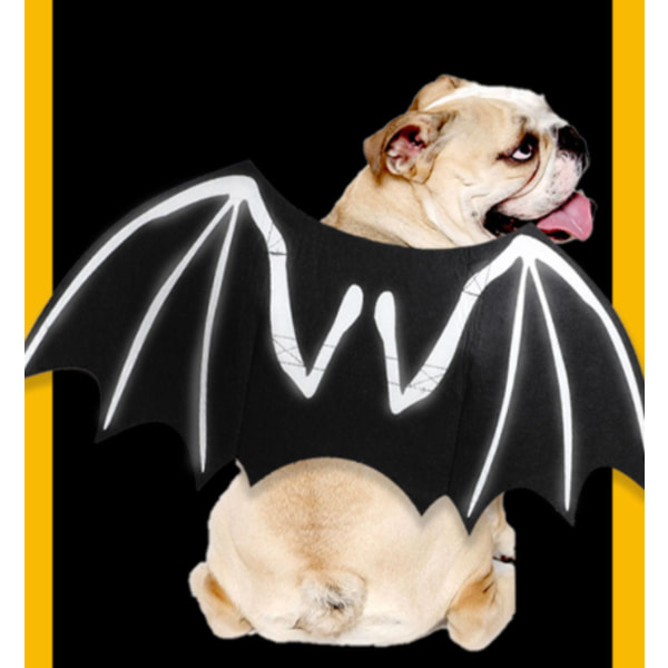 Halloween kostume Batman til hund/kat (størrelse L)