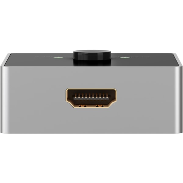 Manuell HDMI™-omkopplare 2 till 1 (4K @ 60 Hz)