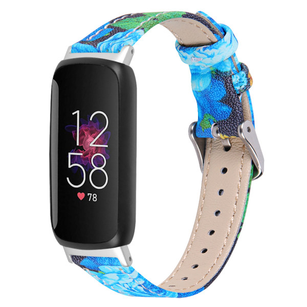 Urrem i ægte læder Fitbit Inspire 2 / 3 Flerfarvet 1