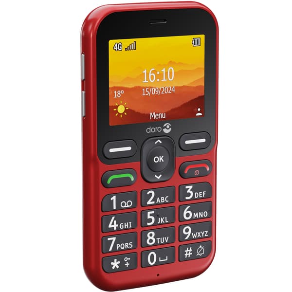 Mobiltelefon 4G Leva L11 Rød