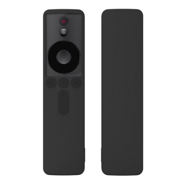 Silikonskyddsfodral för Xiaomi TV-fjärrkontroll 4A/4C/4X/4S/S65/A55/X50 Svart