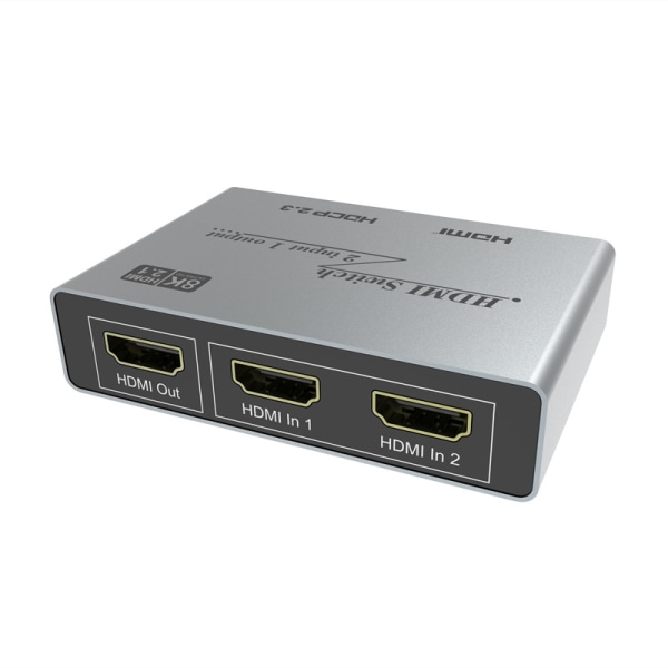 HDMI-switch 8K 2x1 med fjärrkontroll