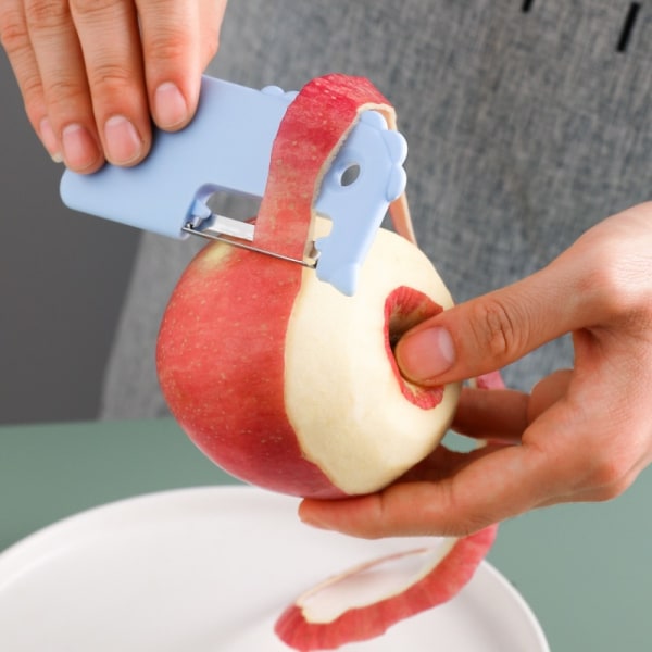 Ergonomisk skræller til glat, ubesværet peeling