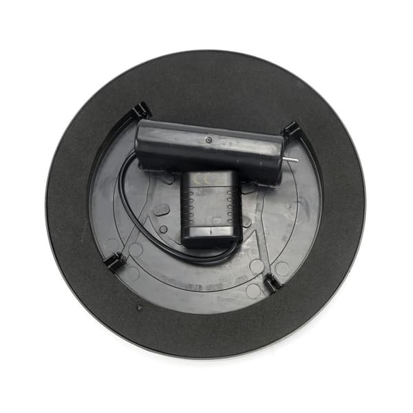 Vattenfontän solcellsdriven 18 cm med färgglad LED-belysning