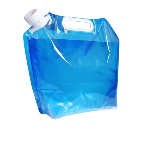 Sammenklappelig vandpose 10 liter Blå