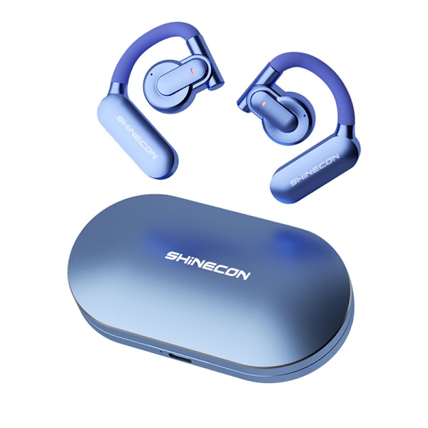 Violet Bluetooth 5.3 Øretelefoner: Lang batterilevetid, komfort Lilla