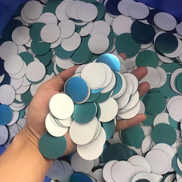 10 stk. magnetiske plader med klæbemiddel, metalplader til telefonmagnet 40 mm