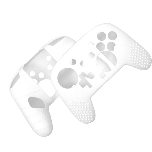 Silikone Beskyttelsesetui Kompatibelt med Switch 2 Pro Controller - 2 Stk White White