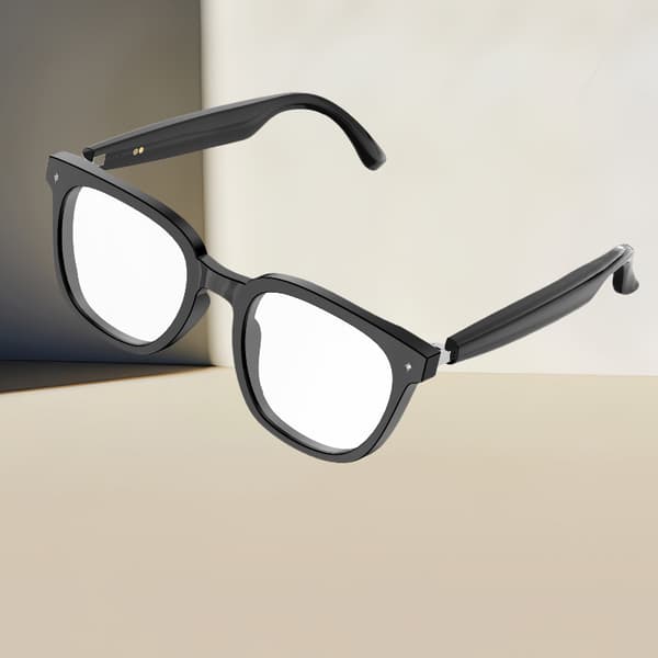 Smarte Bluetooth-briller HY-1009: Lyd & Billede med Stil Transparent Transparent