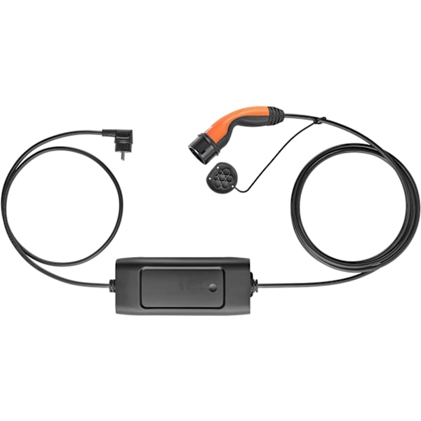 Mobil laddningsstation Basic, Typ 2, jordad stickpropp, upp till 1,8 kW, 6 m